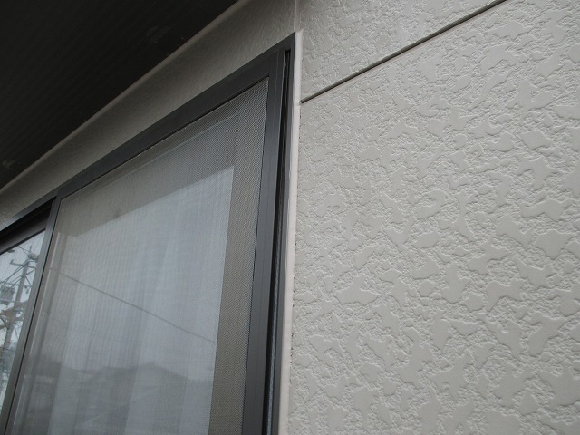 ならし作業後にマスキング撤去